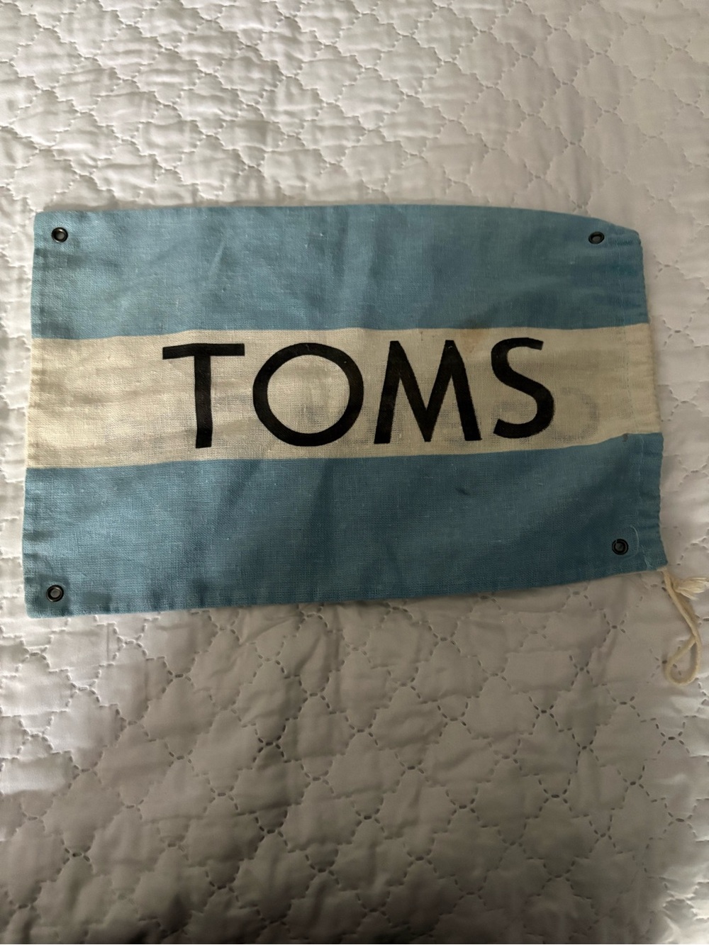 TOMS shoe bag